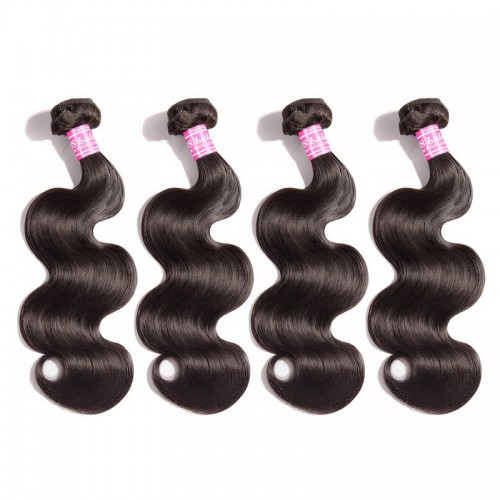 Virgin Body Wave Hair Bundles With 5x5 Transparent/HD Lace Closure | Human Hair Wig | Lace Front